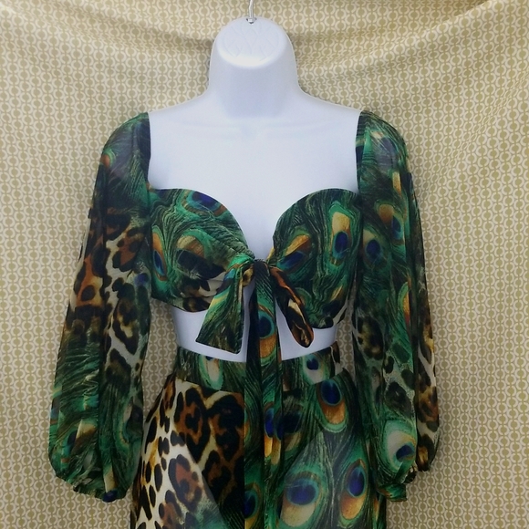 Good Time USA Los Angeles 2 piece sheer set - Picture 2 of 12